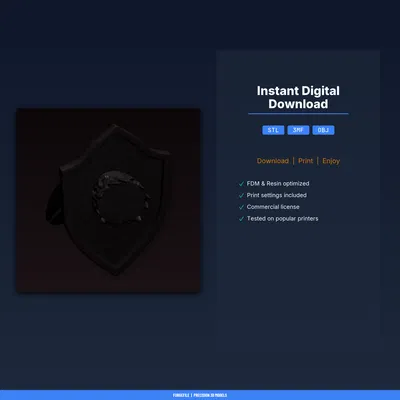 Giá Treo Tường Hộp Sọ Quạ (Raven Skull Wall Mount) - File STL In 3D