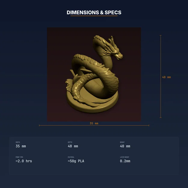 Sea Serpent Leviathan Coiled - File STL 3D Print - Image 4