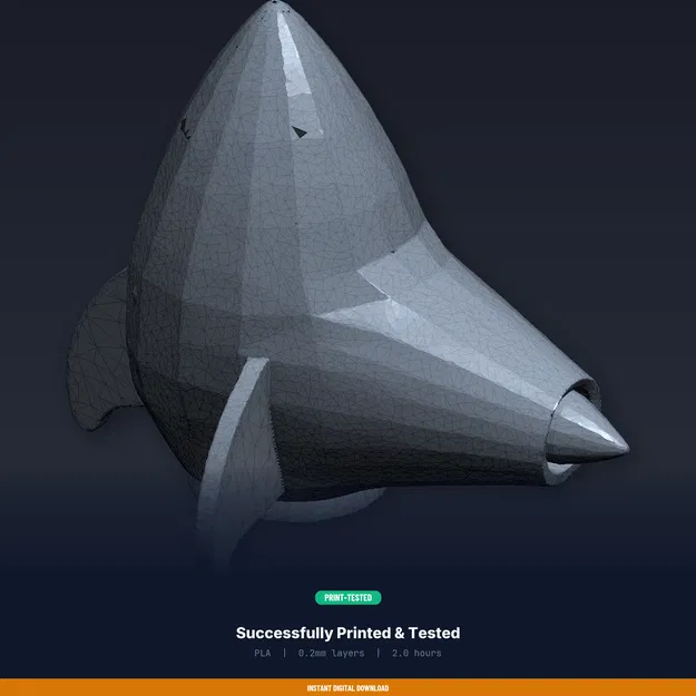 Khay Sắp Xếp Bàn Làm Việc Tên Lửa Retro - File STL In 3D - Image 8