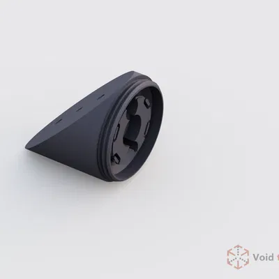 Giá đỡ thanh rèm cho tường/trần dốc 45° (Curtain Rod Bracket Ceiling Mount)