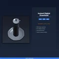 Giá đỡ nến Cá Ngựa (Seahorse Candle Holder) - File STL in 3D - Thumbnail 2