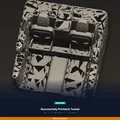 Khay Chèn Khe Ghế Ô Tô, Chống Rơi Đồ, Gắn Giữa Ghế-Console - STL In 3D - Thumbnail 8