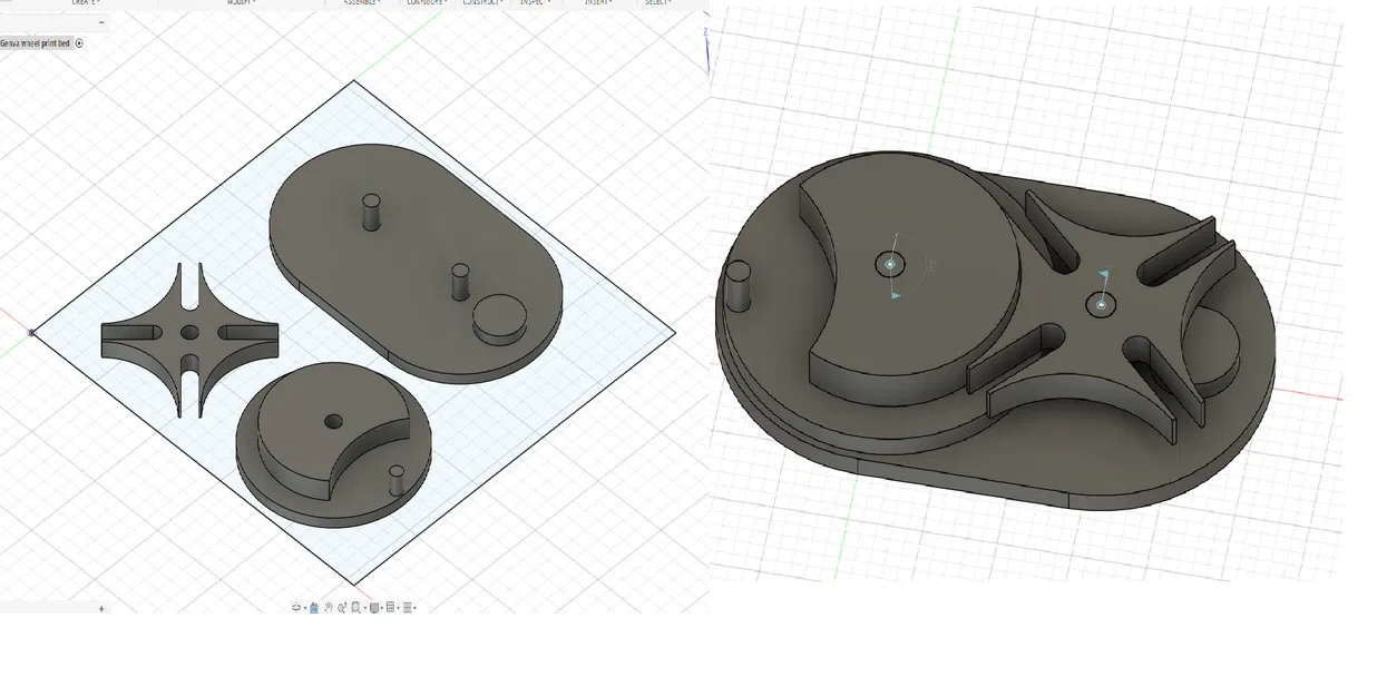 Cơ cấu bánh xe Geneva (Geneva Wheel Mechanism) - Image 1