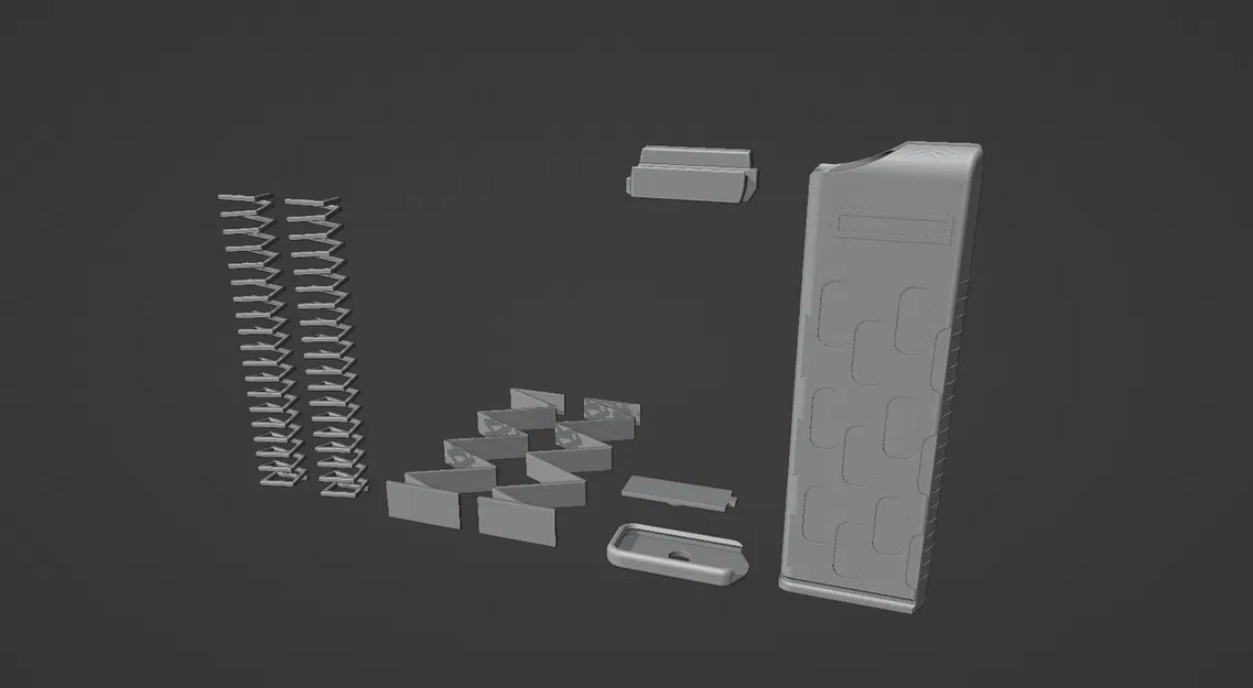 AAA Battery magazine v4 (Hộp magazine pin AAA) – bản remix - Image 4