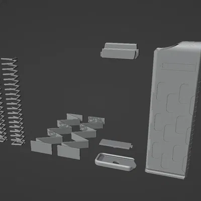 AAA Battery magazine v4 (Hộp magazine pin AAA) – bản remix