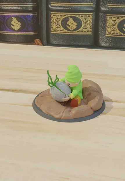 Mô Hình Pibu the Rockbud Sucker 3D - Độc Đáo Cho Fan Cosmere - Image 3