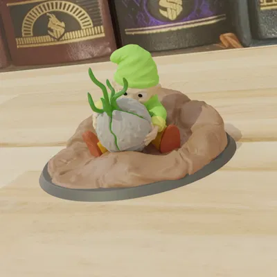 Mô Hình Pibu the Rockbud Sucker 3D - Độc Đáo Cho Fan Cosmere