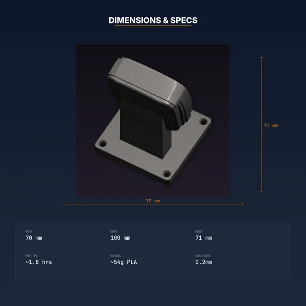 Kệ Trưng Bày Máy Handheld Màn Hình Rộng Phong Cách Retro – File STL In 3D - Image 4