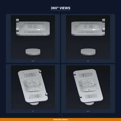 Giá Treo Router Gắn Tường – File STL In 3D
