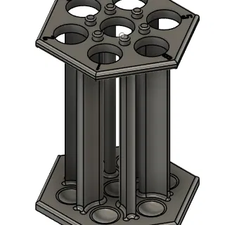 Giá đỡ ống nghiệm lục giác - 20mm