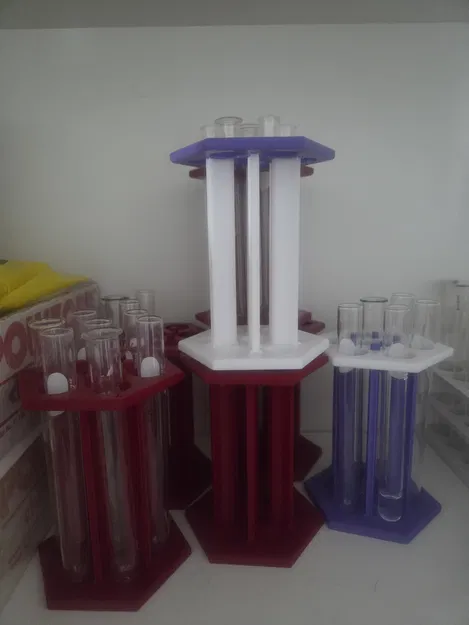 Giá đỡ ống nghiệm lục giác - 20mm - Image 3