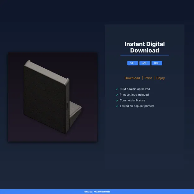 Kệ trưng bày băng game Retro 16-bit – File STL in 3D - Image 2