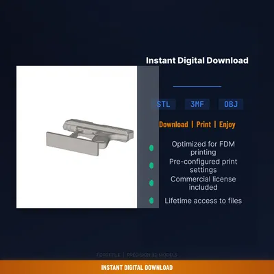 Trưng Bày Súng Năng Lượng Sci‑Fi – File STL 3D Printable