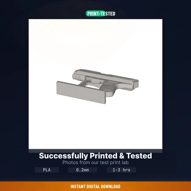 Trưng Bày Súng Năng Lượng Sci‑Fi – File STL 3D Printable - Image 8