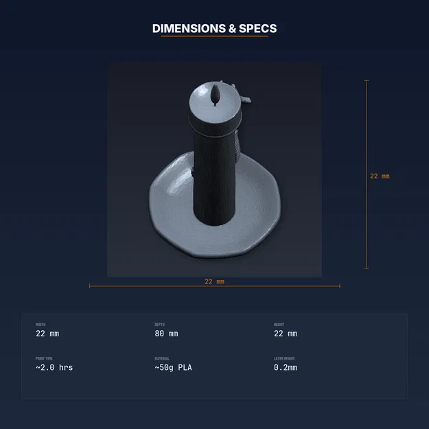 Giá đỡ nến Cá Ngựa (Seahorse Candle Holder) - File STL in 3D - Image 4