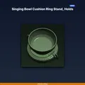 Đế Vòng Đệm Cho Chuông Tây Tạng (Singing Bowl) – STL In 3D Thiền Định - Thumbnail 1