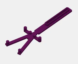 Đế Giữ Xe Slot Nâng Đỡ Bánh Xe Chuyên Nghiệp - Image 1