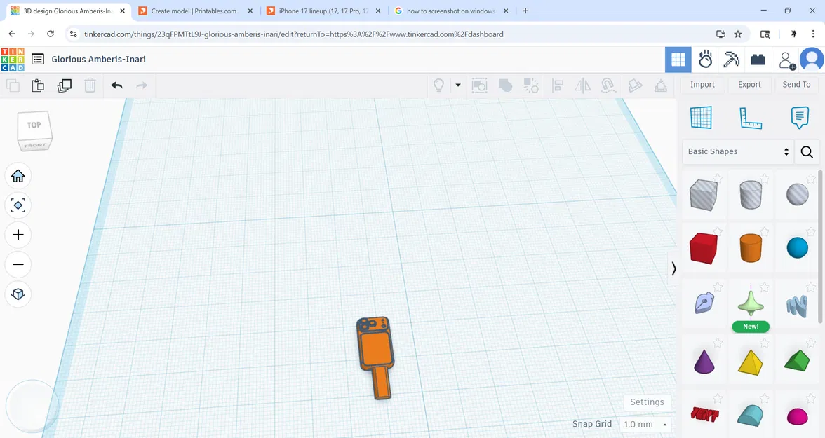 Phụ kiện Mini 13 độc đáo cho iPhone 17 Pro Max - Image 1