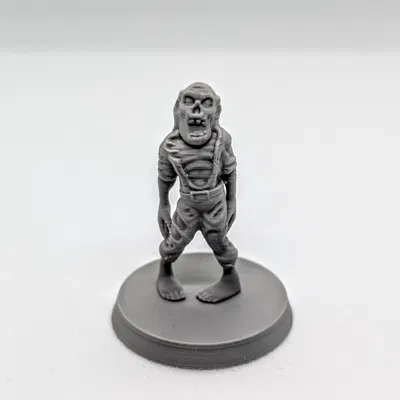 Mô Hình Zombie 2 28mm - In 3D FDM Không Cần Hỗ Trợ