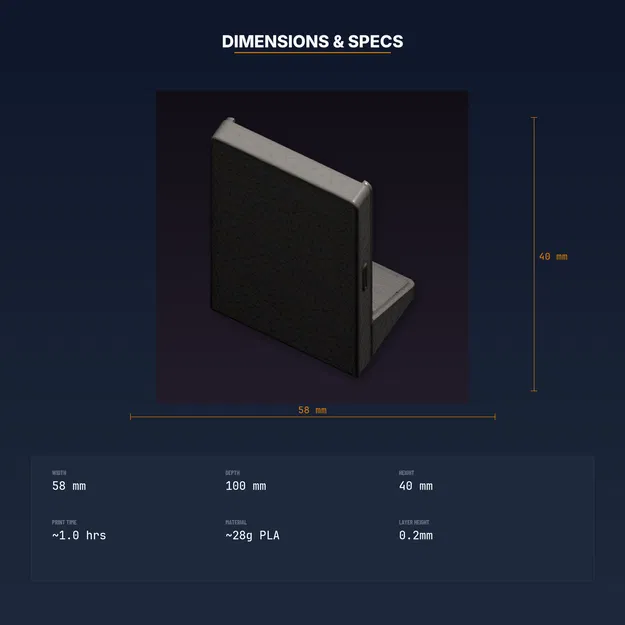 Kệ trưng bày băng game Retro 16-bit – File STL in 3D - Image 4