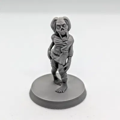Mô Hình Zombie 1 FDM Supportless 28mm - In Dễ Dàng