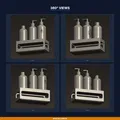 Kệ để chai dầu gội trong phòng tắm, gắn hút/keo – file STL in 3D - Thumbnail 3