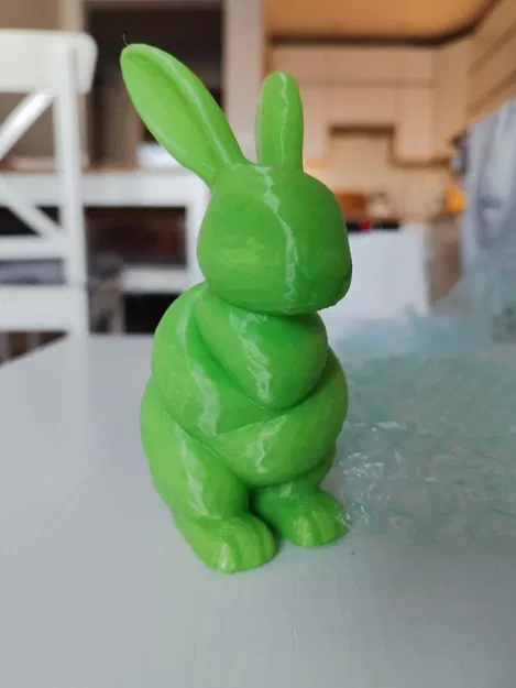 Tượng Thỏ Xoắn Hiện Đại – Decor Thỏ Tối Giản - Image 3