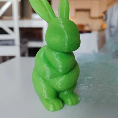 Tượng Thỏ Xoắn Hiện Đại – Decor Thỏ Tối Giản