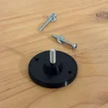 Ngàm gắn tường IKEA BEKRÄFTA (và các thanh treo rèm M5 khác) - Thumbnail 2