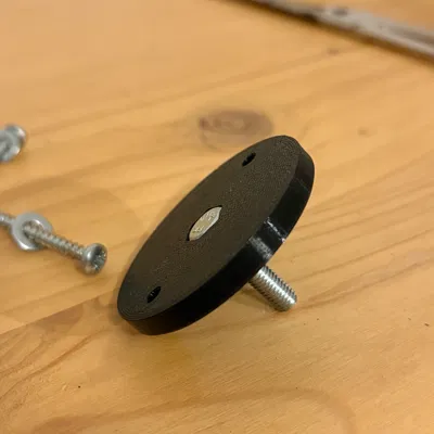 Ngàm gắn tường IKEA BEKRÄFTA (và các thanh treo rèm M5 khác)