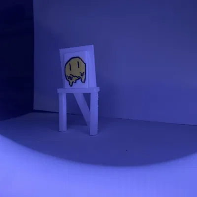 Chân đế vẽ tranh mini và khung vẽ cho tác phẩm nghệ thuật