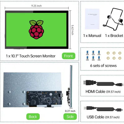 Vỏ (Gehäuse) cho màn hình 10.1 inch