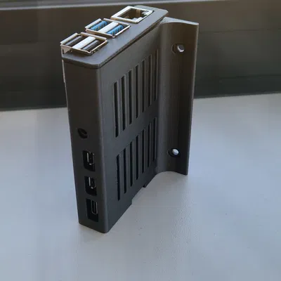 Vỏ ốp Raspberry Pi 4 có cánh gắn ốc M3