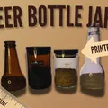 Hũ Beer Bottle Jars (Tái chế từ chai bia) - Thumbnail 1