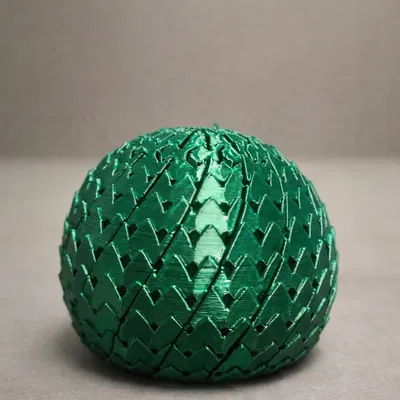 Quả Cầu Fidget Vảy Rồng Mở Rộng – Articulated Scaled Stress Toy