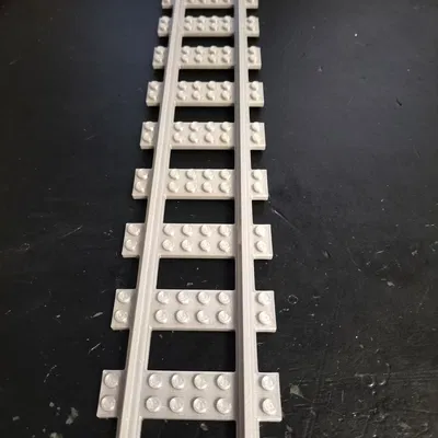 Lego_Track_Straight – Đường ray tàu Lego thẳng XL 35cm