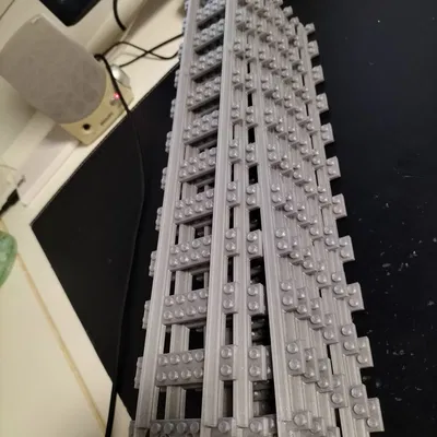 Lego_Track_Straight – Đường ray tàu Lego thẳng XL 35cm