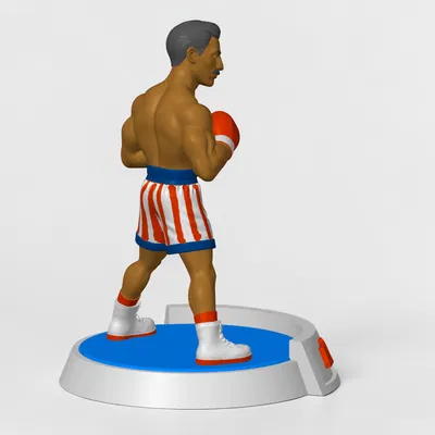 Mô hình tượng Apollo Creed - Huyền thoại quyền Anh