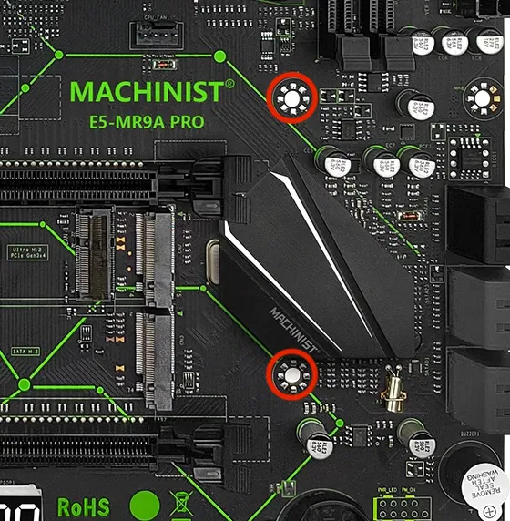 Quạt NVMe cho Machinist X99 E5-MR9A Pro - Image 3