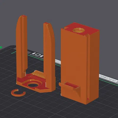 Ngàm kẹp điện thoại gắn tripod (dọc & ngang)