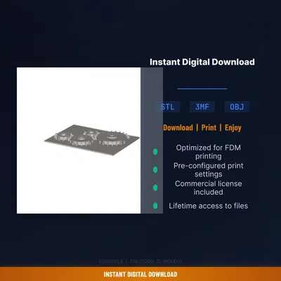 Bộ Demo Truyền Bánh Răng Print in Place 4 Spur Meshing - File STL In 3D