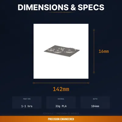 Bộ Demo Truyền Bánh Răng Print in Place 4 Spur Meshing - File STL In 3D