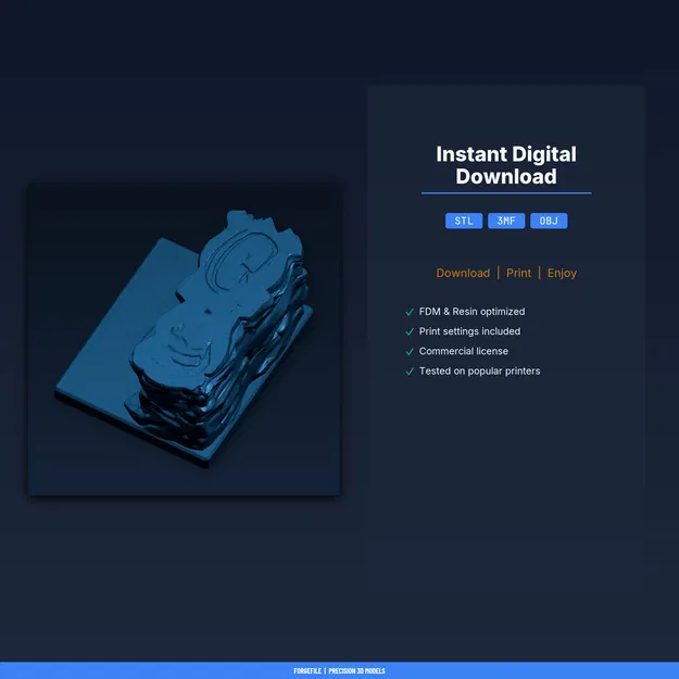 Gecko Cliff Ledge Shelter - File STL 3D in được - Image 2
