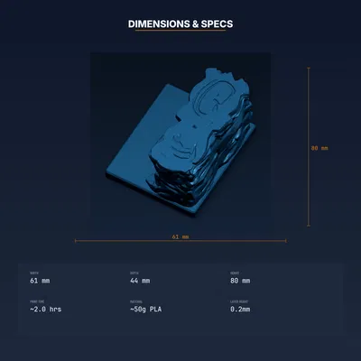 Gecko Cliff Ledge Shelter - File STL 3D in được