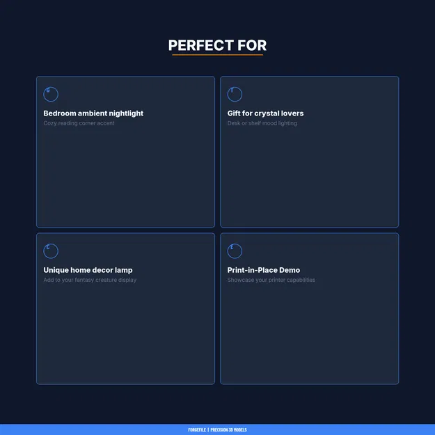 Cặp đèn chặn sách Geode Split Rock – File STL 3D in được - Image 7