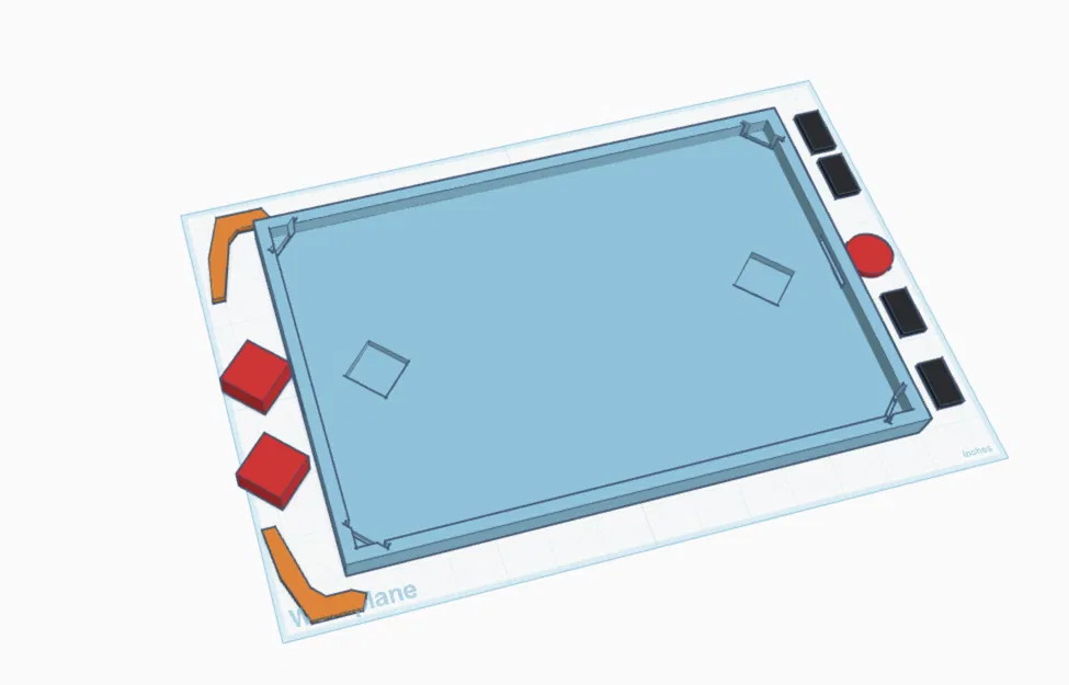 Mô hình Bàn Hockey Mini "Knock Hockey" - In 3D Vui Nhộn - Image 1