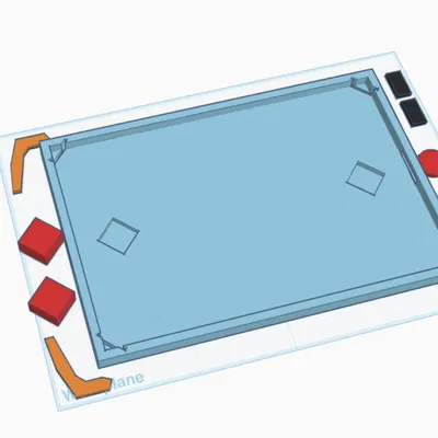 Mô hình Bàn Hockey Mini "Knock Hockey" - In 3D Vui Nhộn