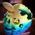 Hũ Sọ Nấm (Mushroom Skull Jar) có nắp - Thumbnail 3