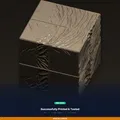 Gạch Module Sóng Hình Học (Geometric Wave Modular Tile) – File STL In 3D - Thumbnail 8
