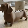 The Clip-a-Dox – Hộp đựng kẹp giấy hình chó Dachshund - Thumbnail 1